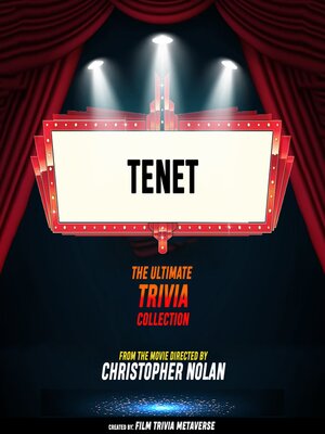 cover image of Tenet--The Ultimate Trivia Collection